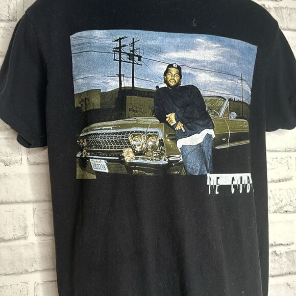 Ice Cube Short Sleeve TShirt Death Row West Coast Size XL - Picture 2 of 4